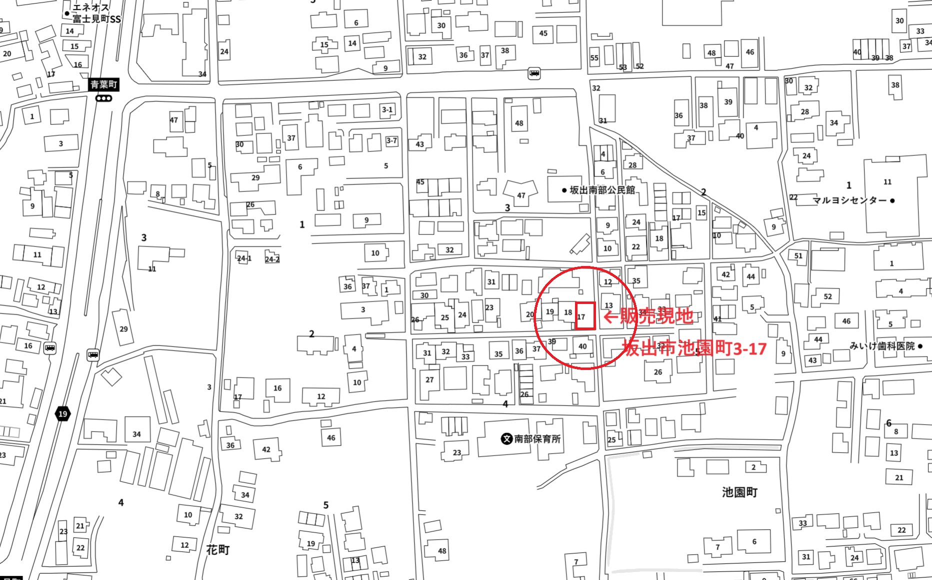 ～　香川県坂出市池園町3-17　３７０万円売地販売開始します　～