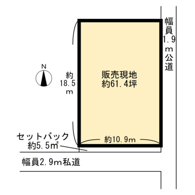 ～　香川県坂出市池園町3-17　３７０万円売地販売開始します　～