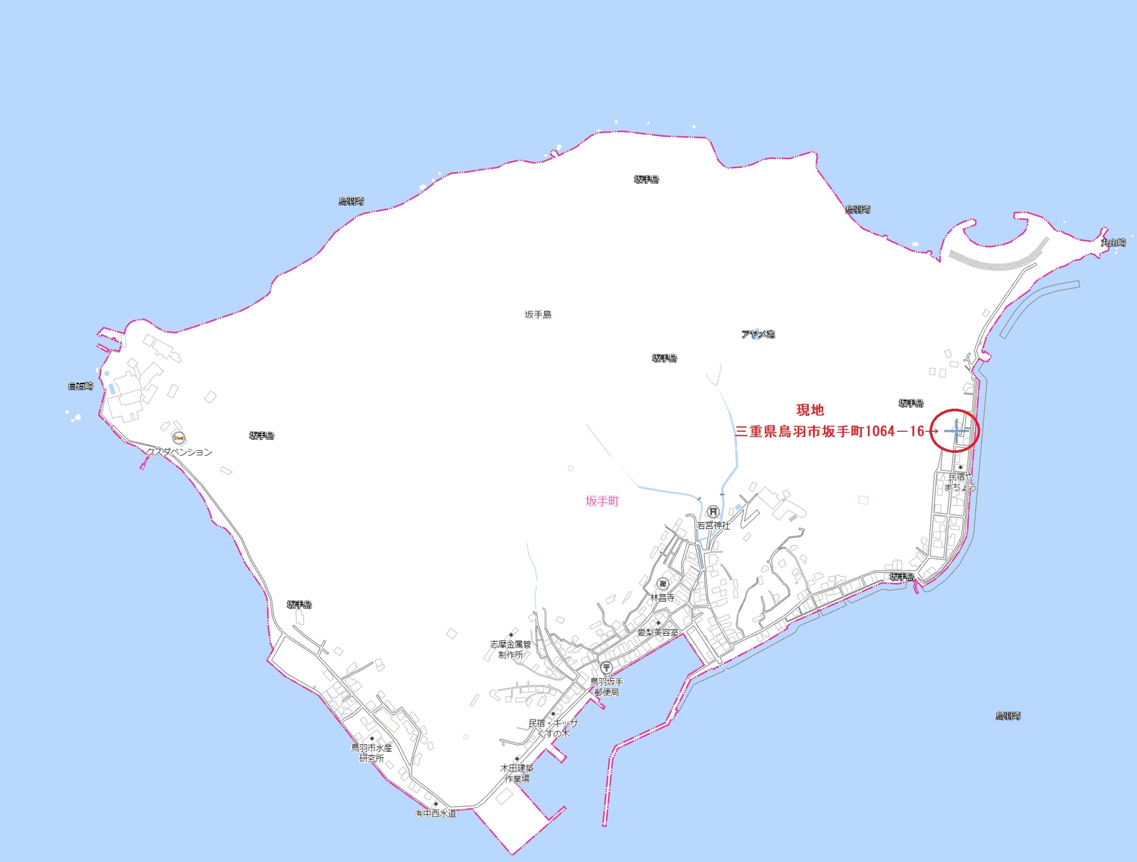 ～　三重県鳥羽市坂手島　賃料２５，０００円　一戸建て住宅　～