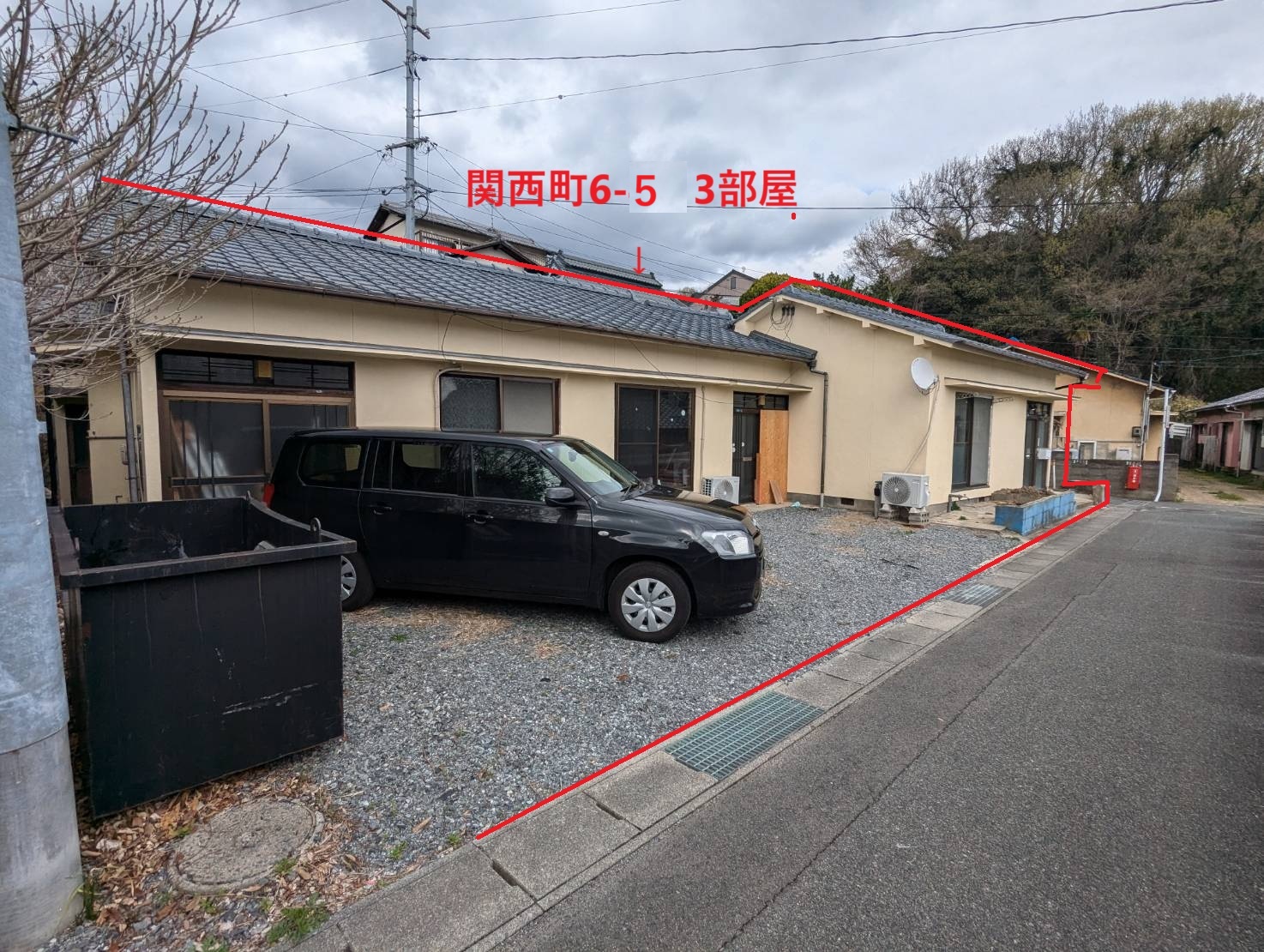 関西町　倉庫　374万円　